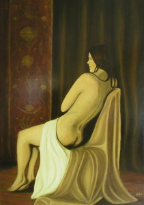 Boudoir, 90 x 60 cm