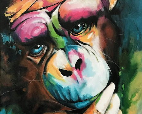 Aap,60 x 80 cm