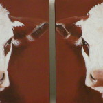 Broer en zus, 30 x 30cm p.st.